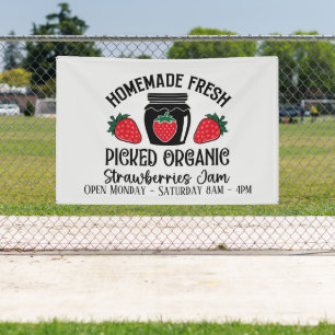 Lona La mermelada de fresa suave añade días a los vende