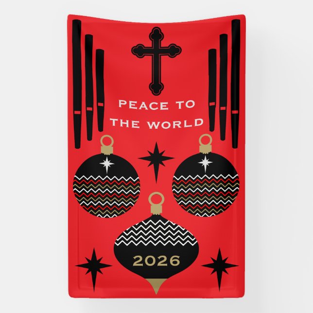 Lona La Natividad de los Navidades cristianos en la dec (Vertical)