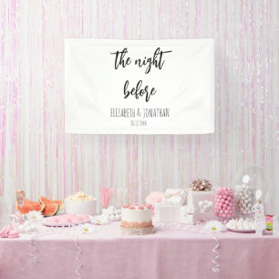 Lona La noche antes de la cena del ensayo Boda