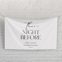 La noche antes de la cena mínima del ensayo Boda