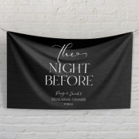 La noche antes de la cena mínima del ensayo Boda