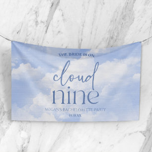 Lona La Novia Está En La Nube Nueve Azul Despedida de S