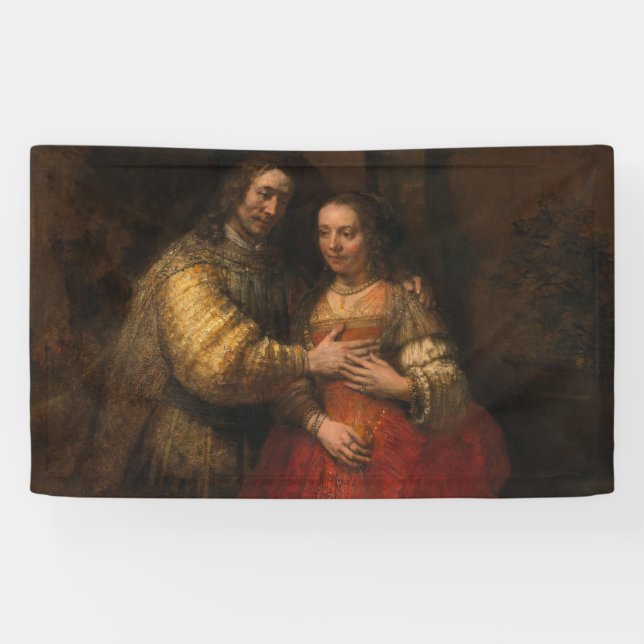 Lona La novia judía (por Rembrandt) (Horizontal)