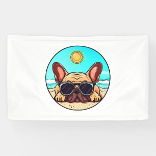 Lona La playa de Frenchie