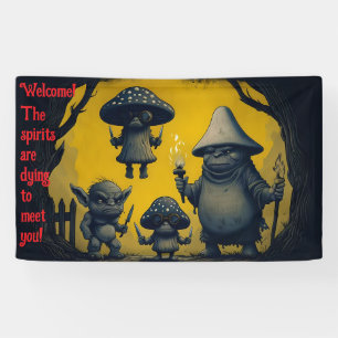 Lona La Travesura de la Nightshade: Duendes de Hongos E