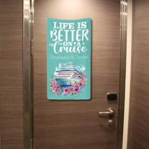 Lona La Vida Es Mejor En Un Cruceros