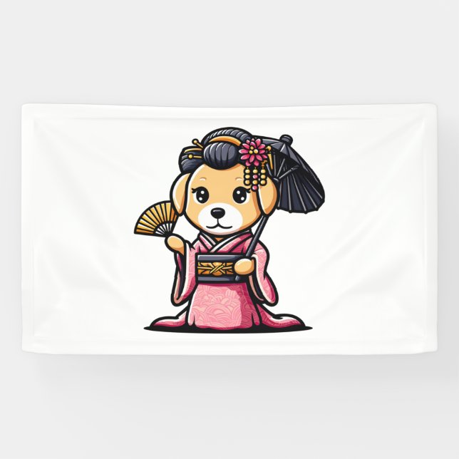 Lona Labrador perro recuperador Kimono (Horizontal)