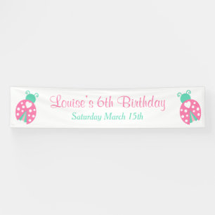 Lona Ladybug Ladybird Birthday