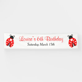 Lona Ladybug Ladybird Birthday