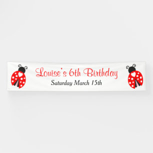 Lona Ladybug Ladybird Birthday