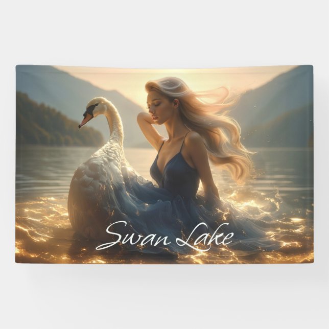 LONA LAGO DE LOS CISNES - BALLET & DANZA -  (Horizontal)