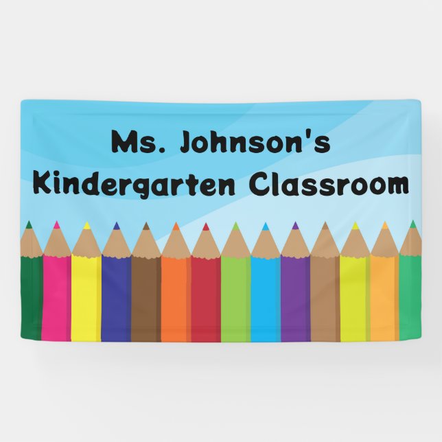 Lona Lápices de colores (Horizontal)