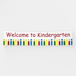 Lona Lápices de los días escolares personalizados