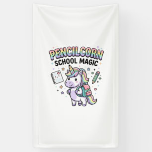 Lona Lápiz de Unicornio Escuela Mágica Encantadora Merc