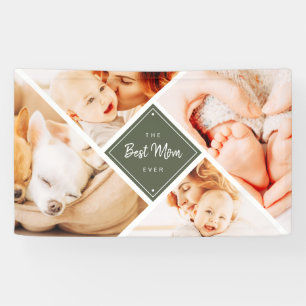 Lona Las fotos de la mejor madre Personalizado moderna