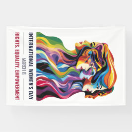 Lona Las mujeres enfrentan el arte | Día Internacional 