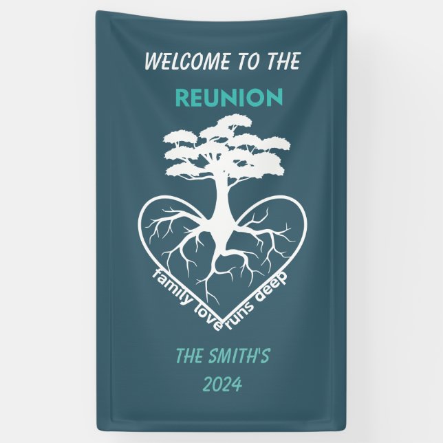 Lona Las raíces del amor familiar son profundas (Vertical)