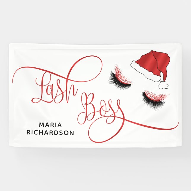 Lona Lash Boss Santa Lash (Horizontal)