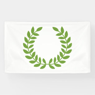 Lona Laurel Wreath (Símbolo griego antiguo)