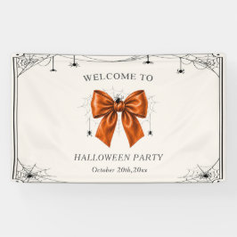 Lona Lazo naranja de Halloween