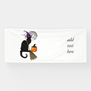 Lona Le Chat Noir - Gato de bruja de Halloween