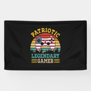 Lona Legendario patriótico juega a la independencia est