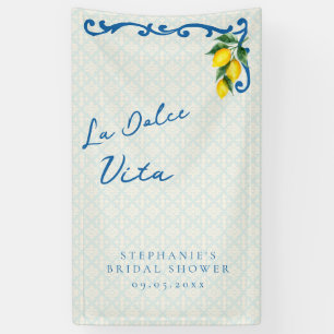 Lona Lemon Blue La Dolce Vita Bridal de inspiración ita
