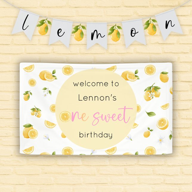 Lona Lemon One Sweet Birthday (Subido por el creador)