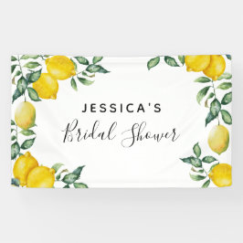 Lona Lemons Bridal Shower Backdrop Decoración
