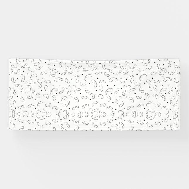 Lona Lenguaje, Banner gris oscuro (Horizontal)