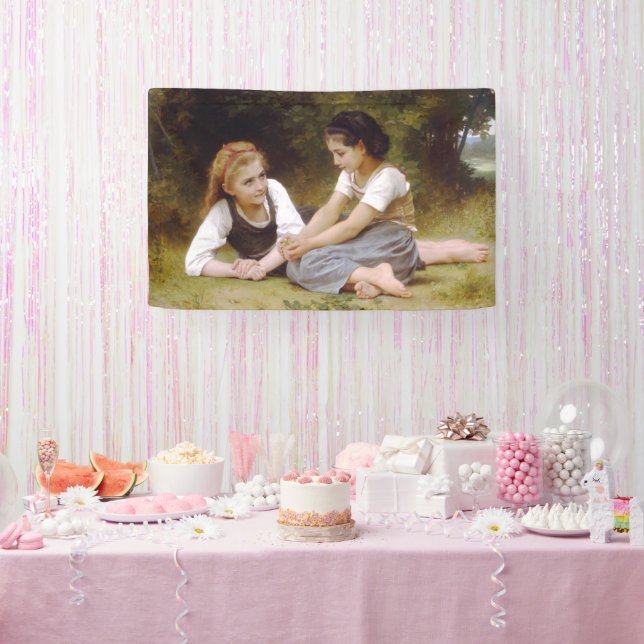 Lona Les Noisettes: Jóvenes Chicas recogiendo hazellana (Fiesta)