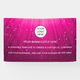 Lona Letrero comercial de ópalo iridiscente con destell