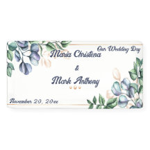 Letrero de Bienvenida para Boda Wildflower Harmony