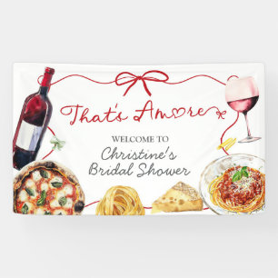 Lona Letrero Grande Coquette Amore Arco Rojo