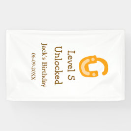 Lona Level 5 unlocked lock orange brown happy birthday