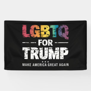 LONA LGBTQ PARA TRUMP GAY LESBIAN PARA TRUMP 2024