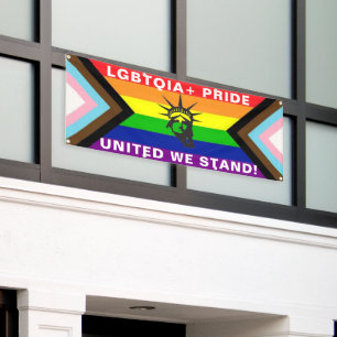 Lona LGBTQIA+ "Unidos Somos Más" Desfile de ORGULLO/Par