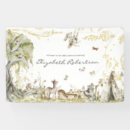 Lona Libro de historias | Bienvenida Baby Shower de Woo