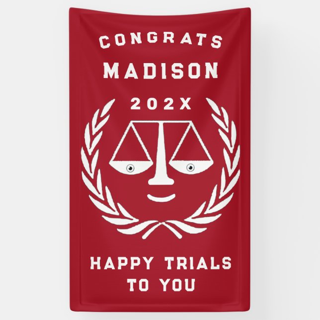 Lona Licenciatura en Derecho (Vertical)