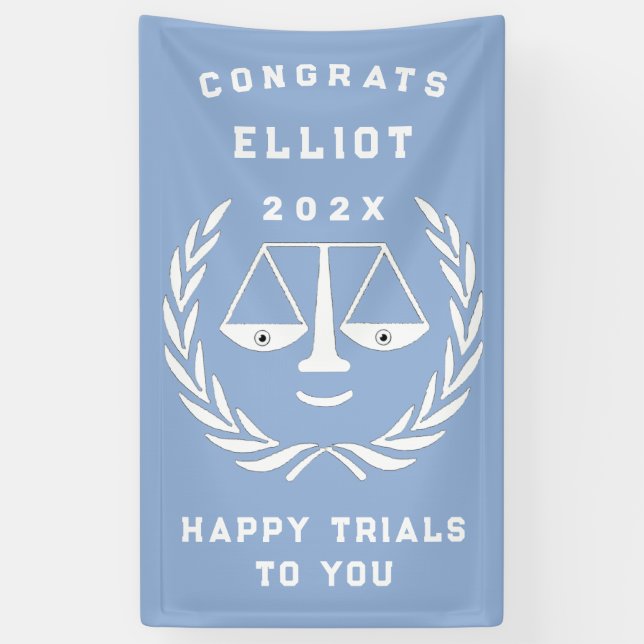 Lona Licenciatura en Derecho Único (Vertical)