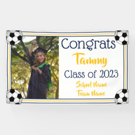 Lona Licenciatura en fotografía de la Marina de Fútbol 