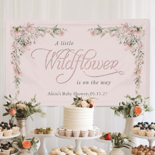 Lona Lille Lille Wildflower Elegante baby Girl Shower