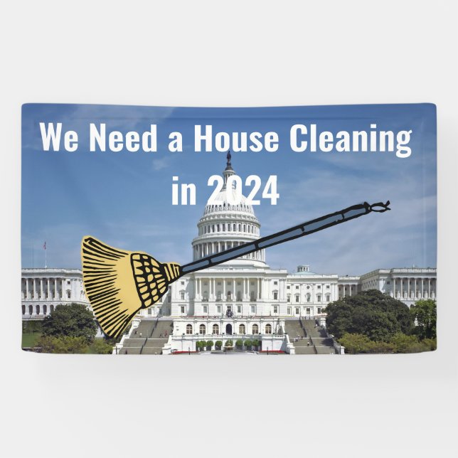 Lona Limpieza de casas elecciones 2024 (Horizontal)