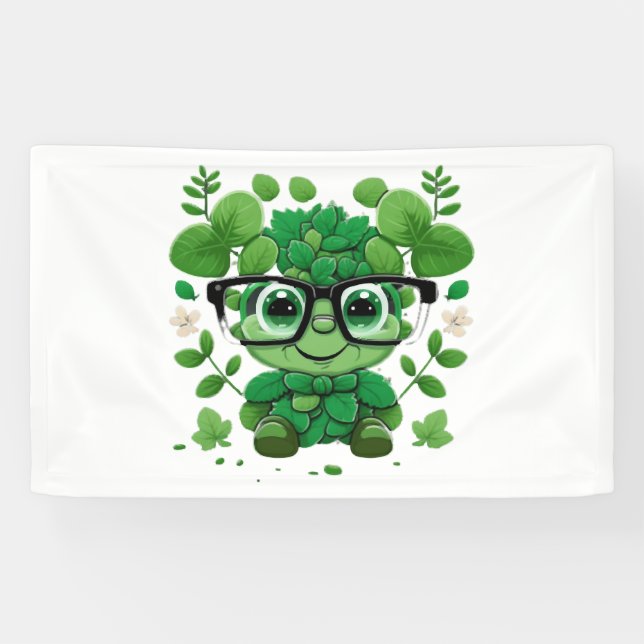 Lona lindo día de los Patrones lindo shamrock donde gaf (Horizontal)