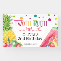 Lindo verano Cumpleaños 2 TWO-tti Fruitti