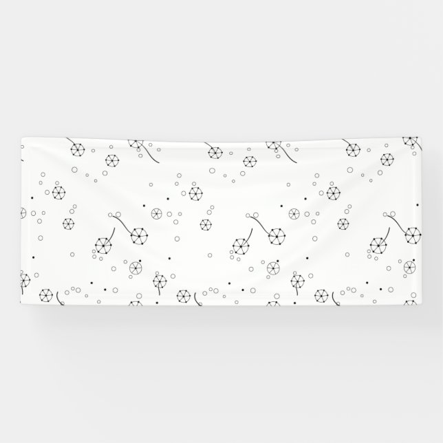 Lona Line Art, Star Dust Banner (Horizontal)