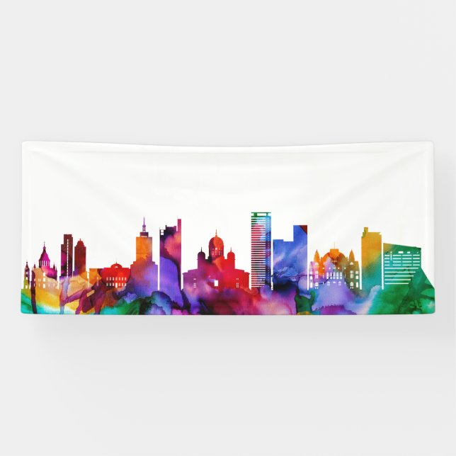 Lona Línea aérea de Helsinki (Horizontal)