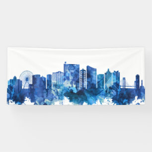 Lona Línea Azul de la Línea Azul de Nueva Jersey de Atl