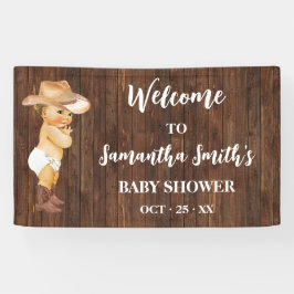 Lona Little Baby Cowboy Western Welcome Baby Shower