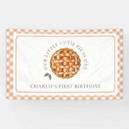 Lona Little Cutie Pie Fall 1er cumpleaños